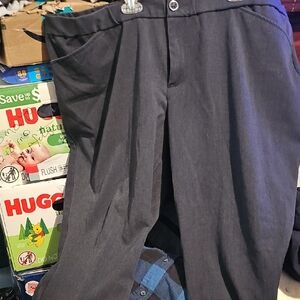 !!.  Womens 24W Gray Trousers